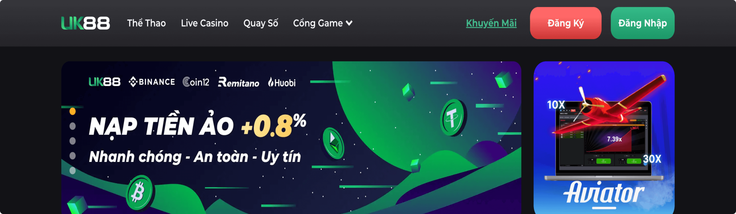 UK88 được tin tưởng giới thiệu bởi nhà cái uy tín 79