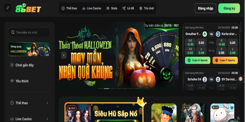 86BET được cấp phép hoạt động quốc tế